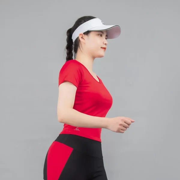 Áo thể thao Gladimax Croptop cộc tay có đệm ngực