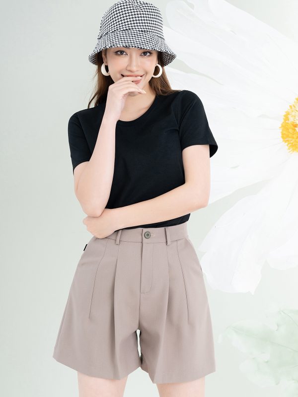 Áo Phông Cotton Màu Trơn (Đơn Sắc 4)